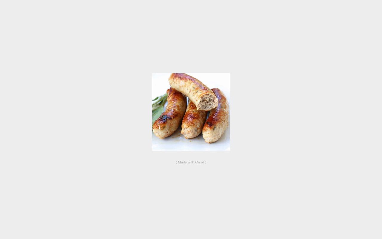 Carrd profile picture for @sausages